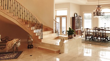 Expensive house hallway